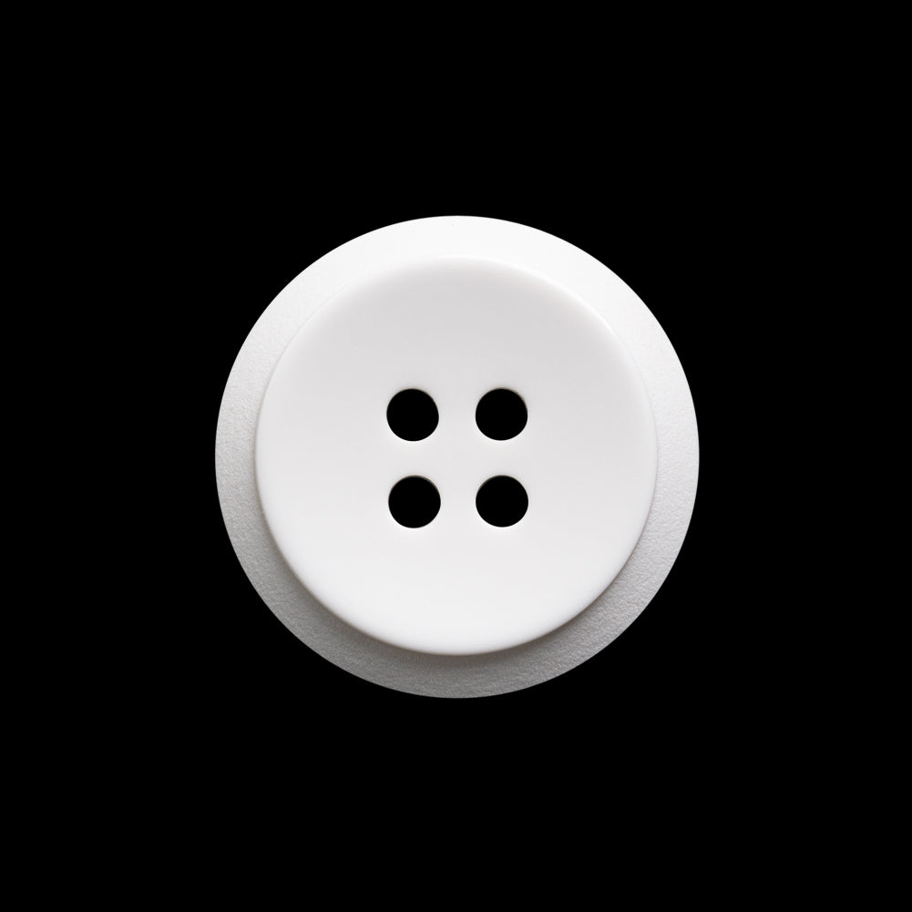 Pale Gray Raised Center Plastic 4-Hole Button - 36L/23mm - Joann Fabrics