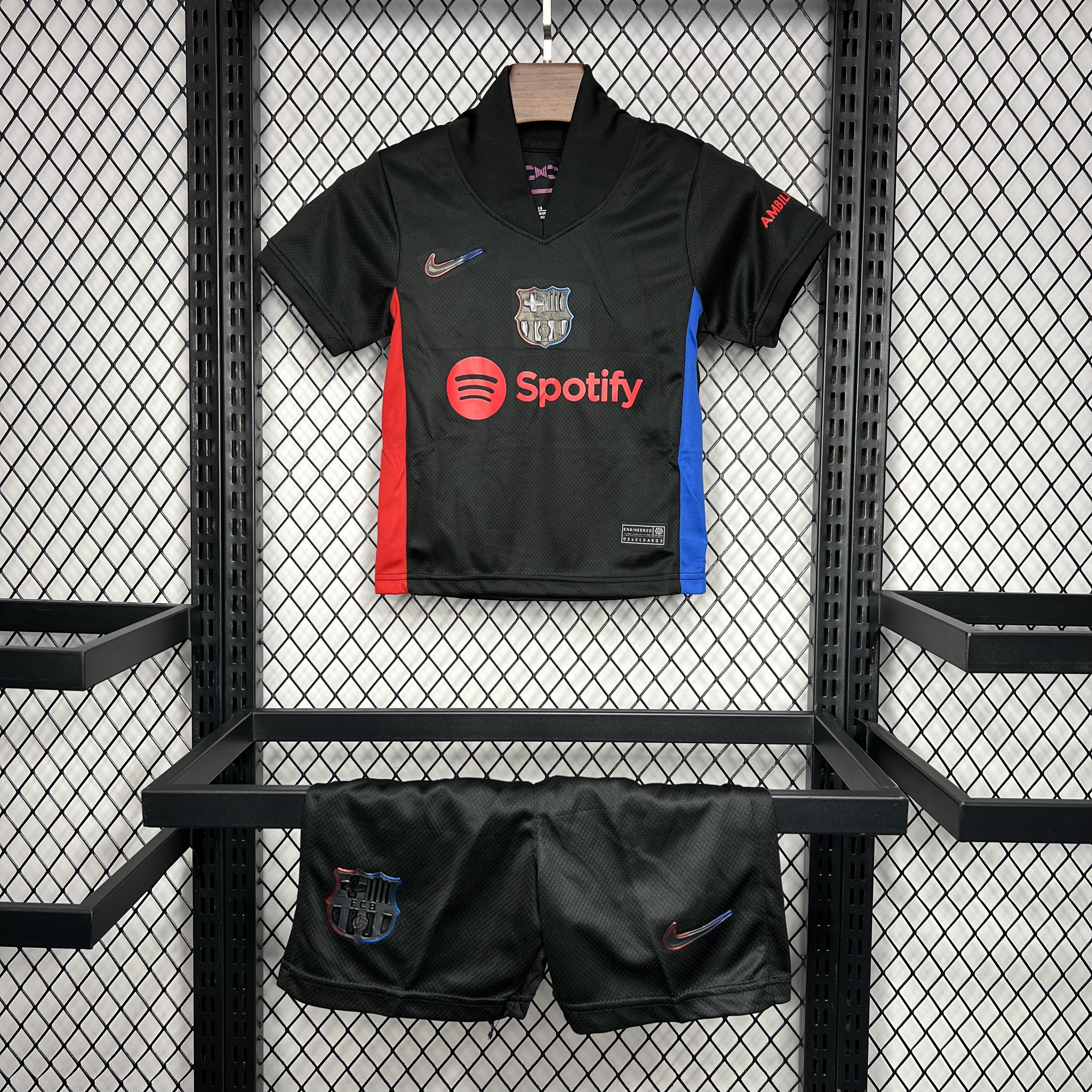 2024/2025 Barcelona Away Football Shirt 1:1 Thai Quality Kids Size