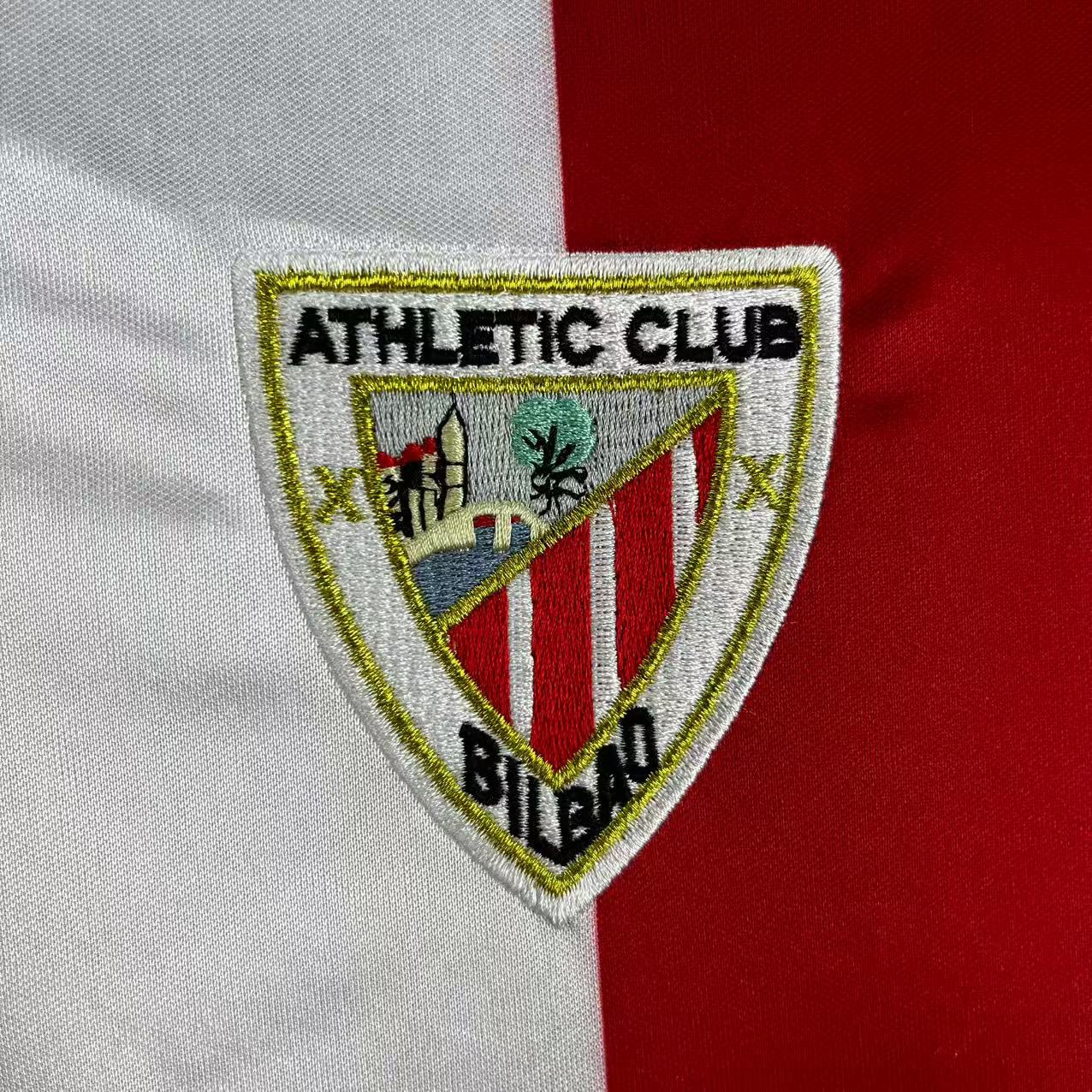 1986/1987 Retro Athletic Bilbao Home Football Shirt 1:1 Thai Quality