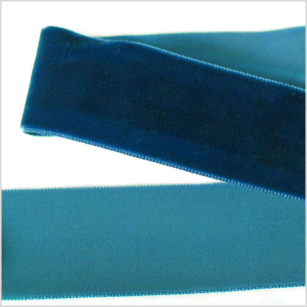 Single Faced Velvet Ribbon Made in Italy - 1.5