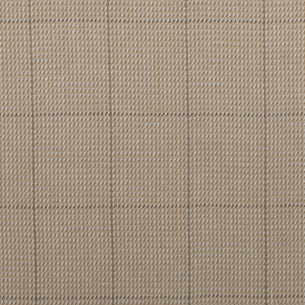 Ralph Lauren Bisque Window Pane Checkered Linen Blend - Joann Fabrics
