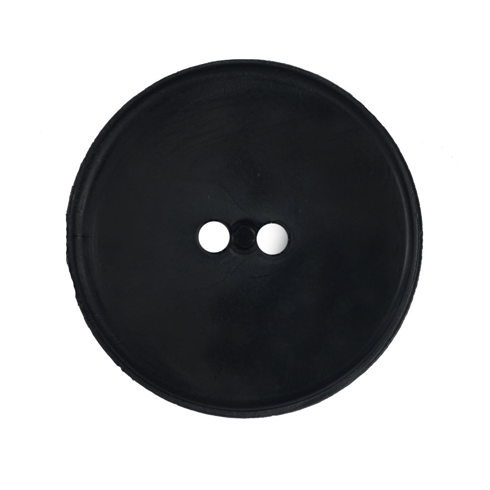 Italian Black 2-Hole Plastic Button - 44L/28mm - Joann Fabrics