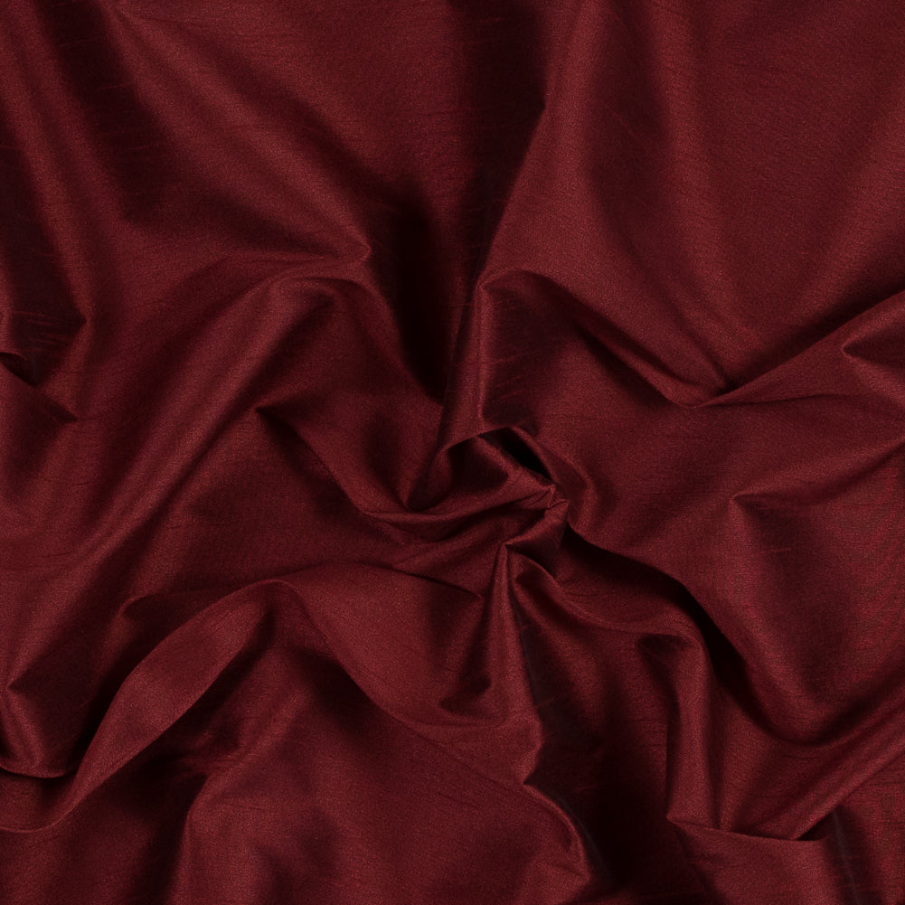 Polyester Shantung - Burgundy - Eirian Collection - Joann Fabrics