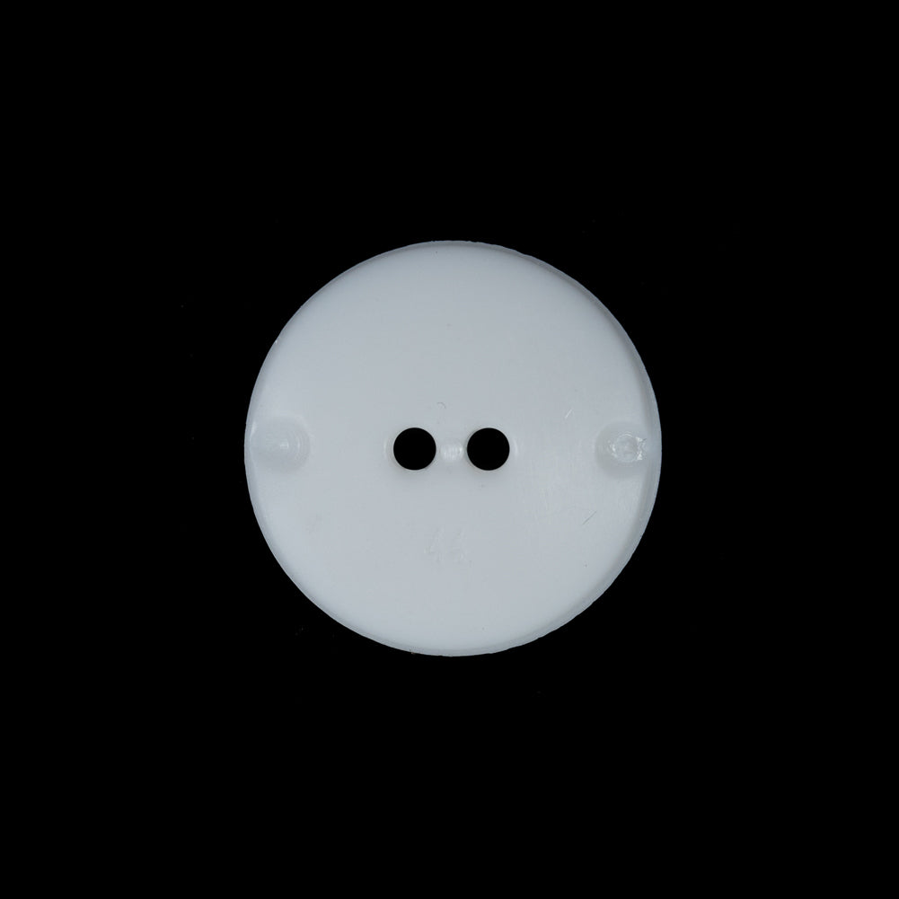 White Etched 2-Hole Plastic Button - 32L/20mm - Joann Fabrics