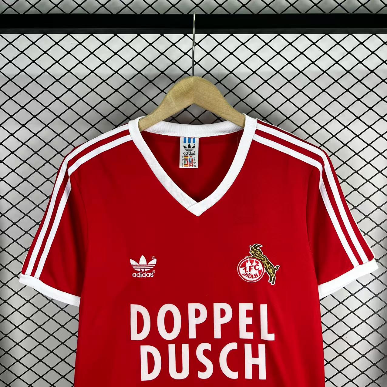1984/1985 Retro FC Köln Away Football Jersey 1:1 Thai Quality