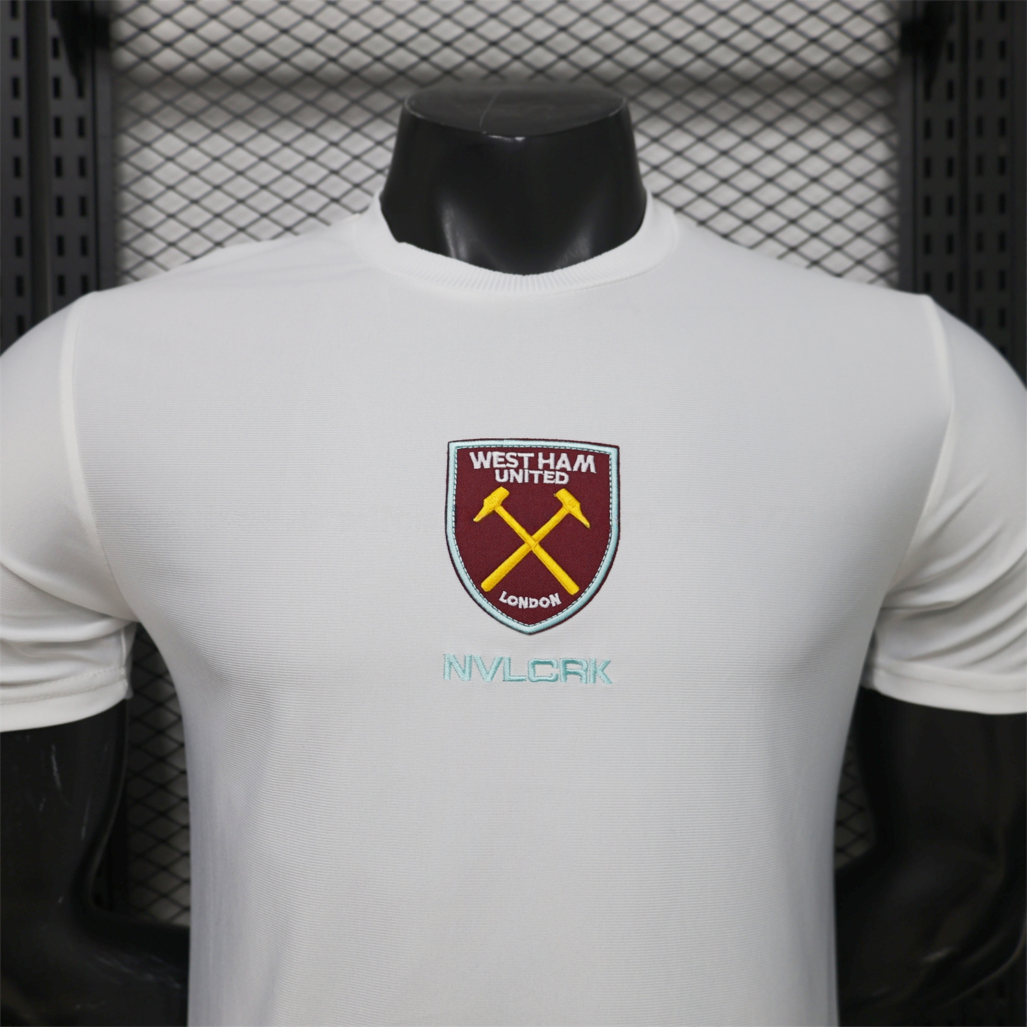 West Ham United 26-27 Retro Casual Style White Jersey - Player Version - UnitedFutballJersey