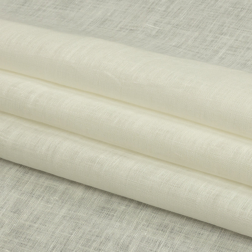 Famous Australian Designer Egret Lightweight Linen Woven - Joann Fabrics