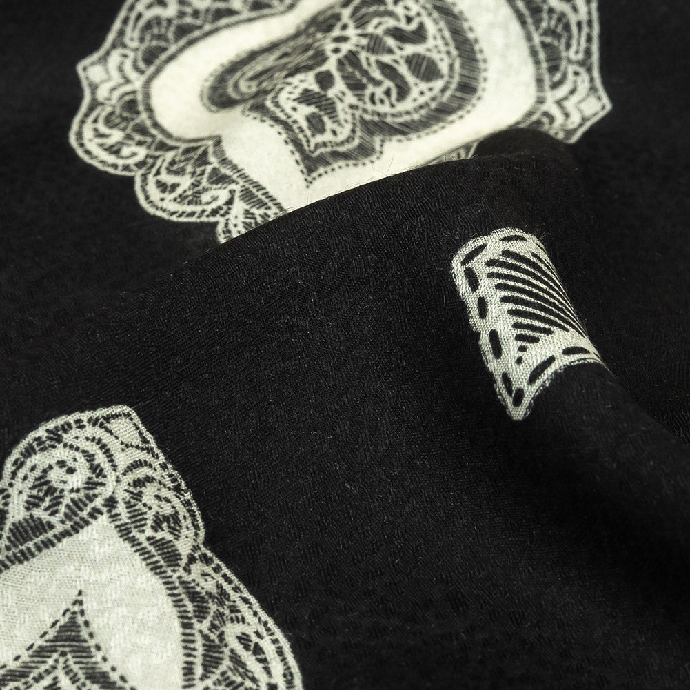 Mood Exclusive Caviar Antique Athenaeum Spotted Viscose Jacquard - Joann Fabrics