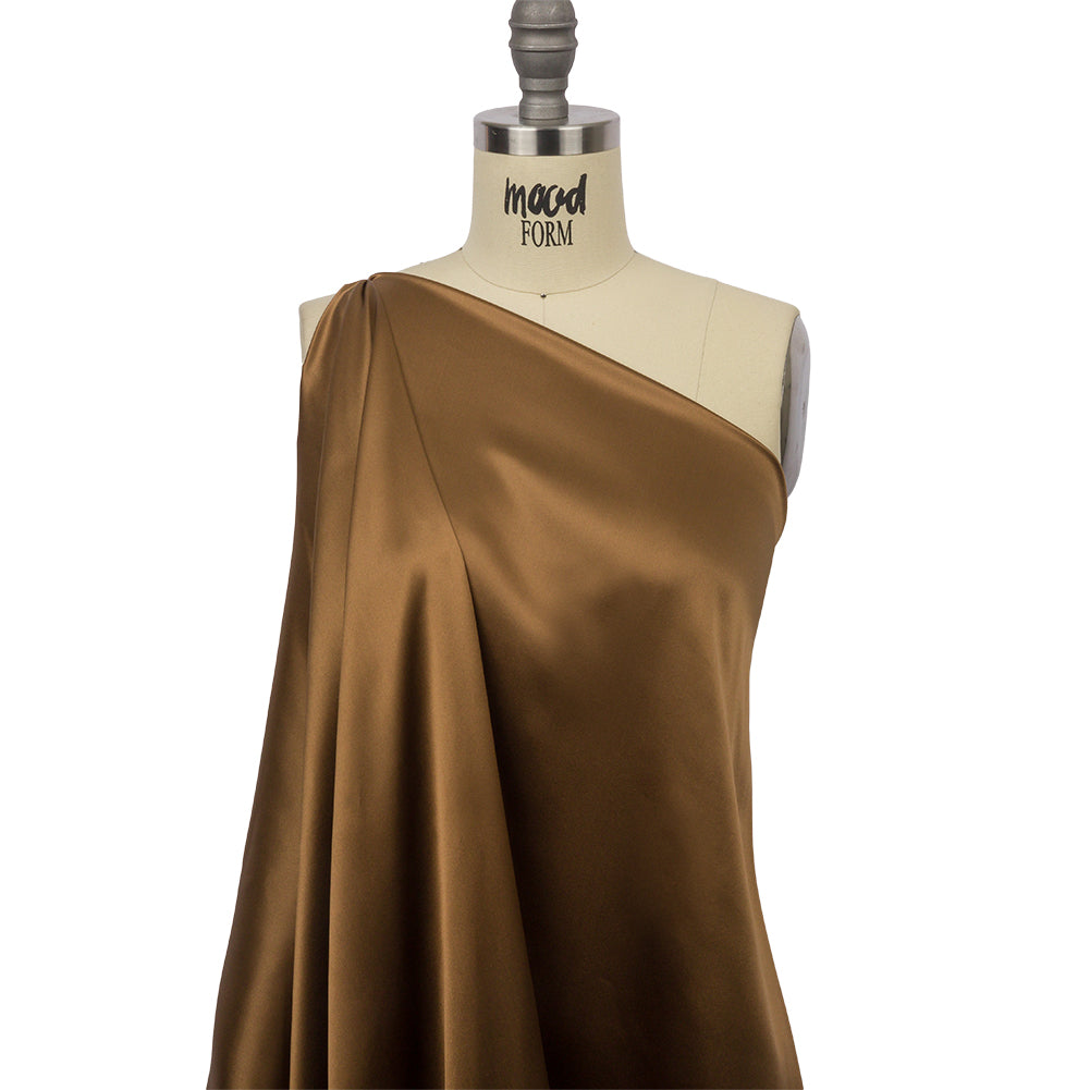 Stretch Silk Charmeuse - Dark Olive - Premium Collection - Joann Fabrics