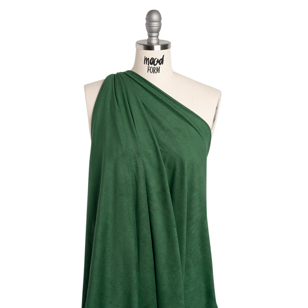 Yaya Han Stretch Faux Suede - Hunter Green - Cosplay Collection - Joann Fabrics