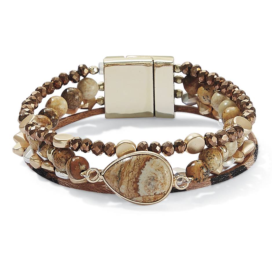 Multistrand Jasper Bracelet - Northstyle Catalog