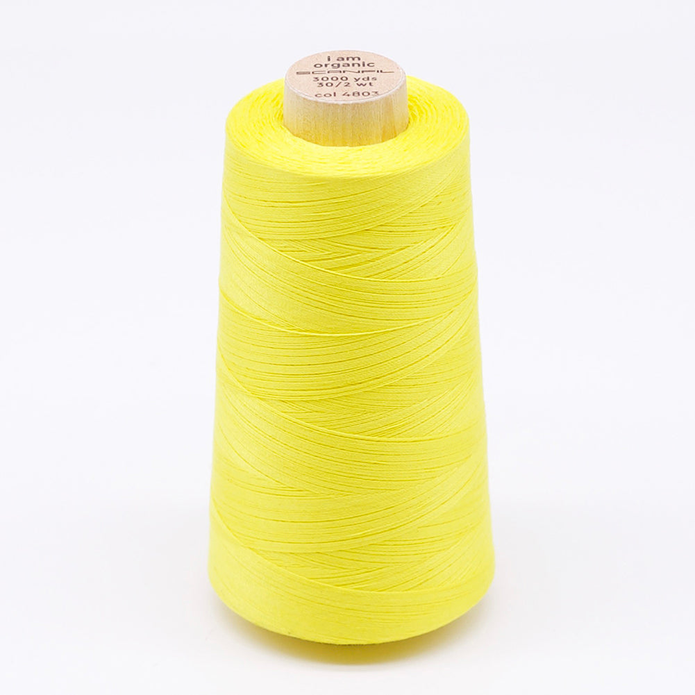 SCANFIL® 30wt Organic Pima Cotton Thread 3000 yd Cone - 4803 Illuminating - Joann Fabrics