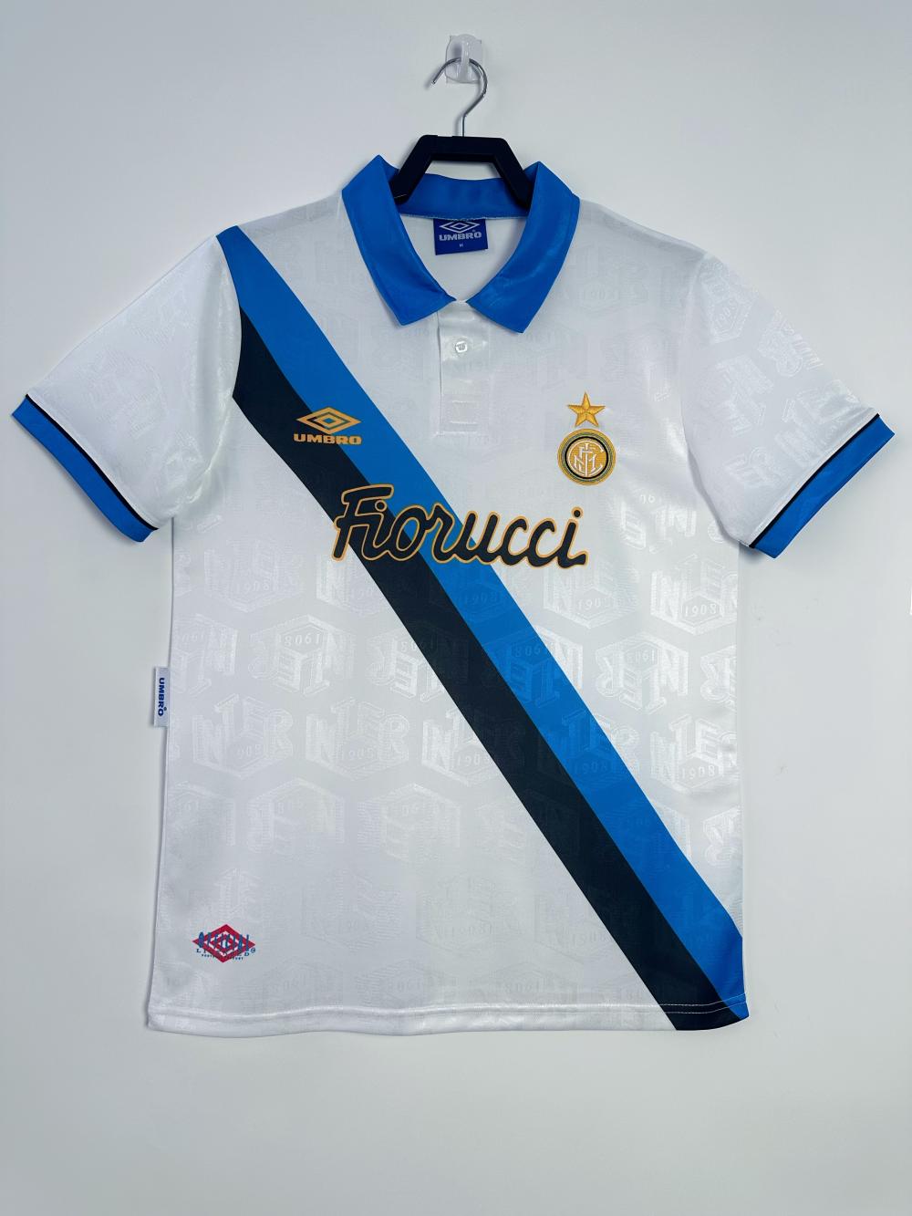 1994-1995 Retro Inter Milan Away Football Jersey 1:1 Thai Quality
