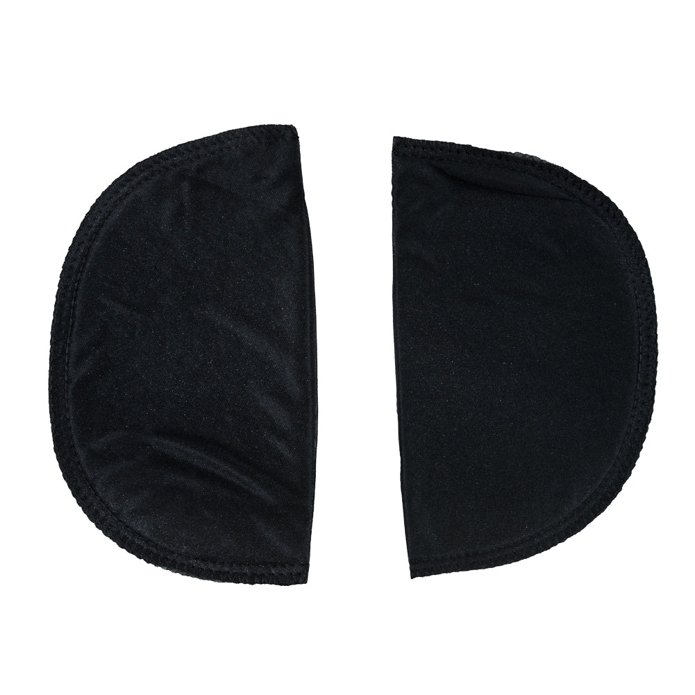 Foam Shoulder Pads Covered with Black Polyester - 7