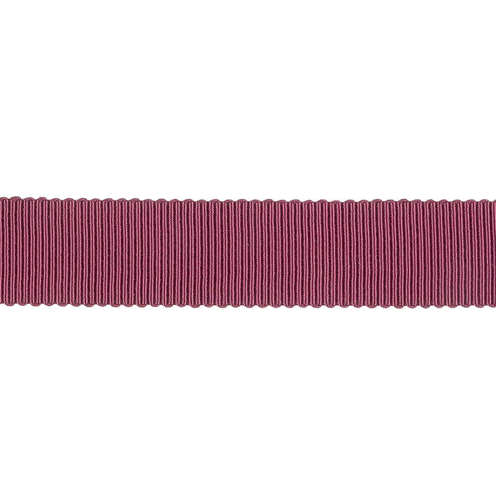 Dark Raspberry Recycled Polyester Petersham Grosgrain Ribbon - 15mm - Joann Fabrics