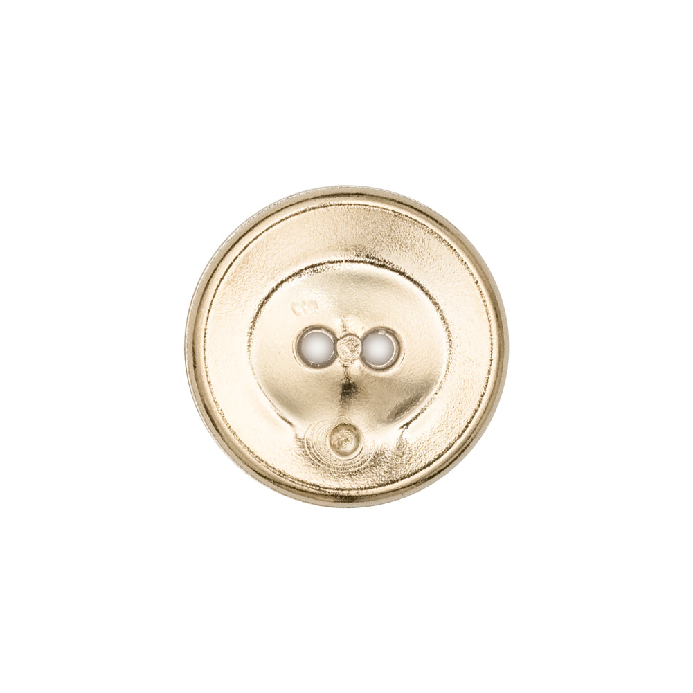 Italian Gold 2-Hole Crest Button - 32L/20mm - Joann Fabrics