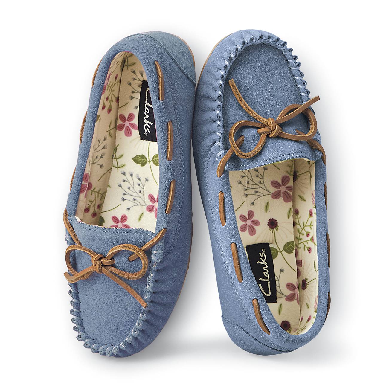 Suede Moc Slippers by Clarks® - Northstyle Catalog