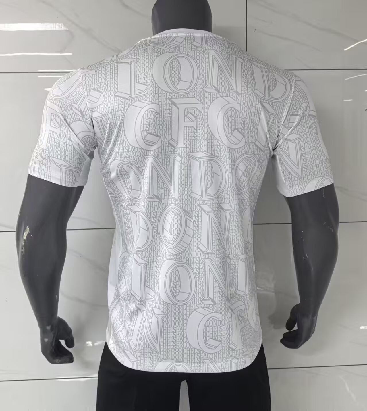 2025/2026 Player Version Chelsea Training Clothes White Football Shirt 1:1 Thai Quality