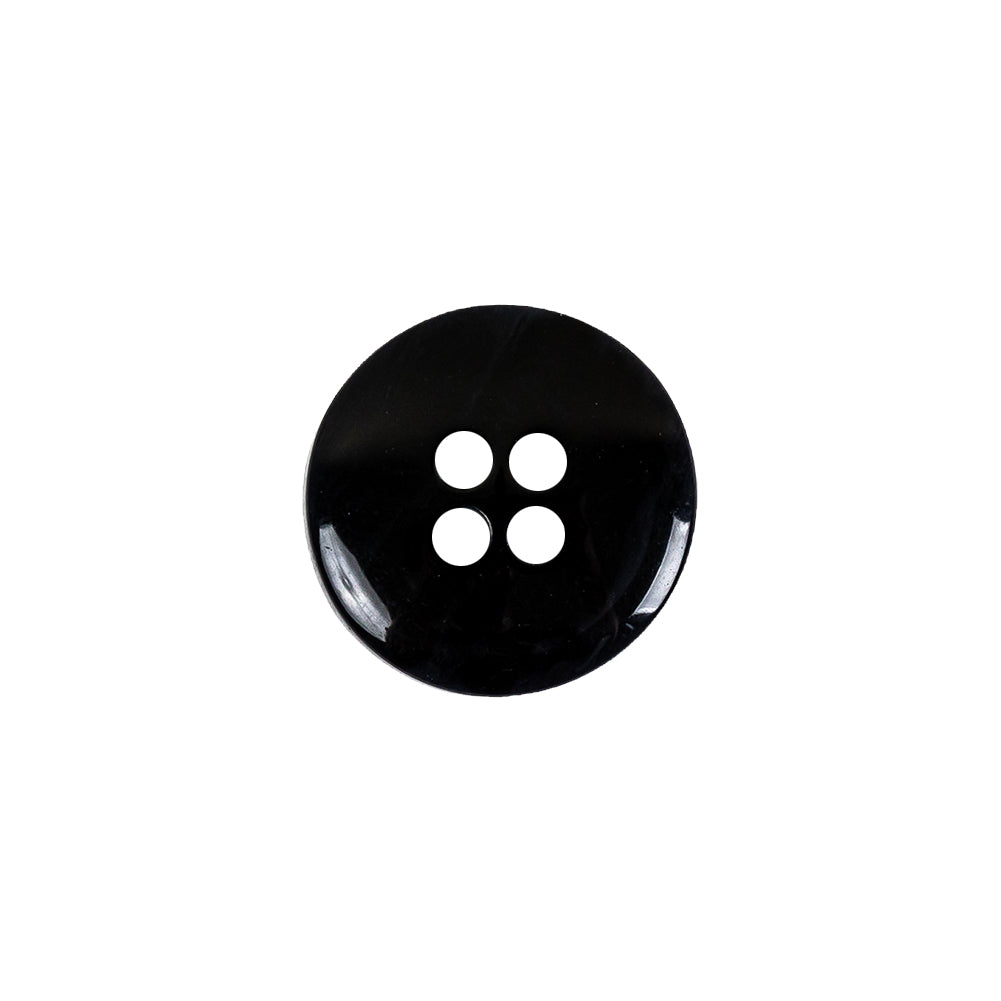 Italian Navy Abstract 4-Hole Plastic Button - 24L/15mm - Joann Fabrics