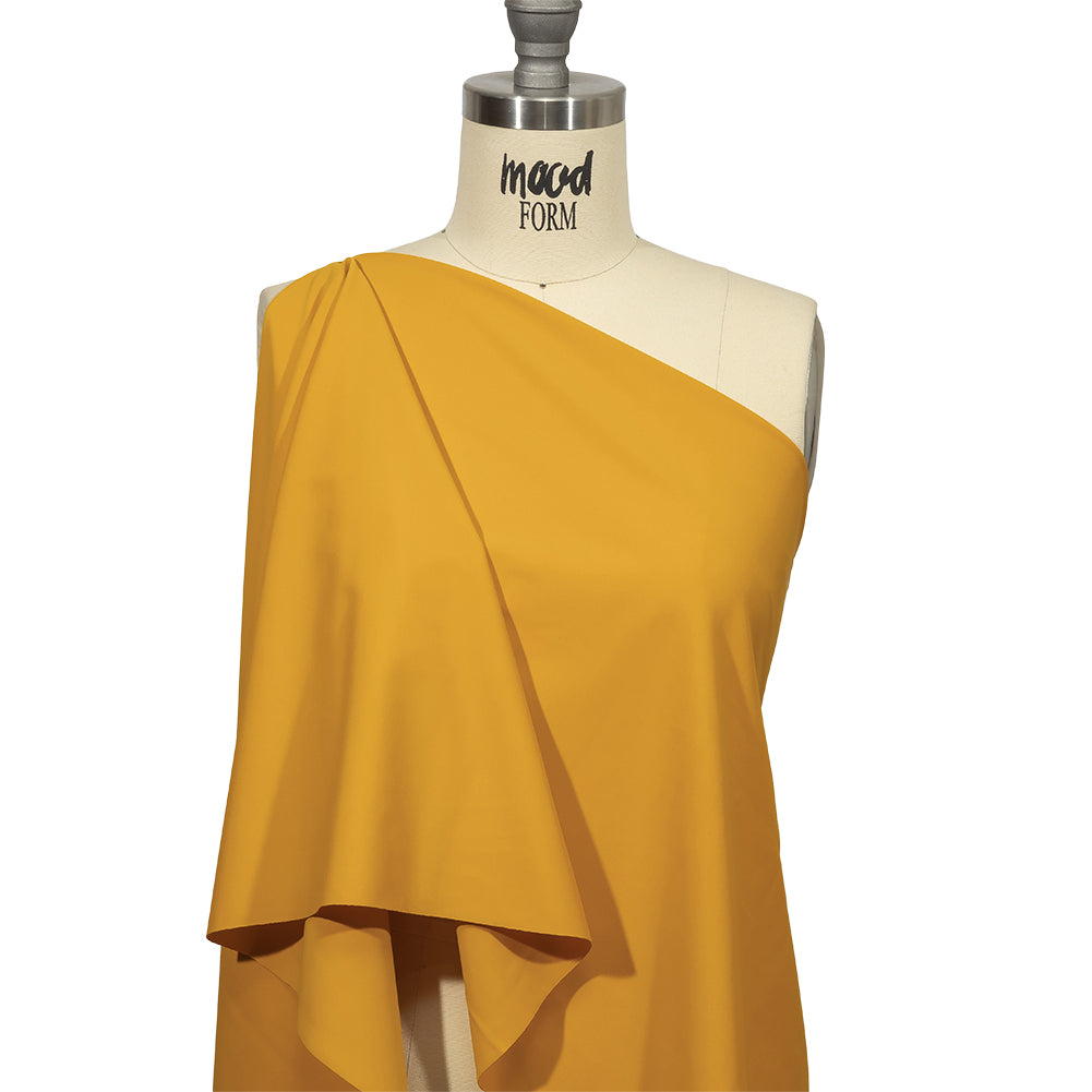 Recycled Swimwear Tricot, UV Protective - Golden - Santorini Plus Collection - Joann Fabrics