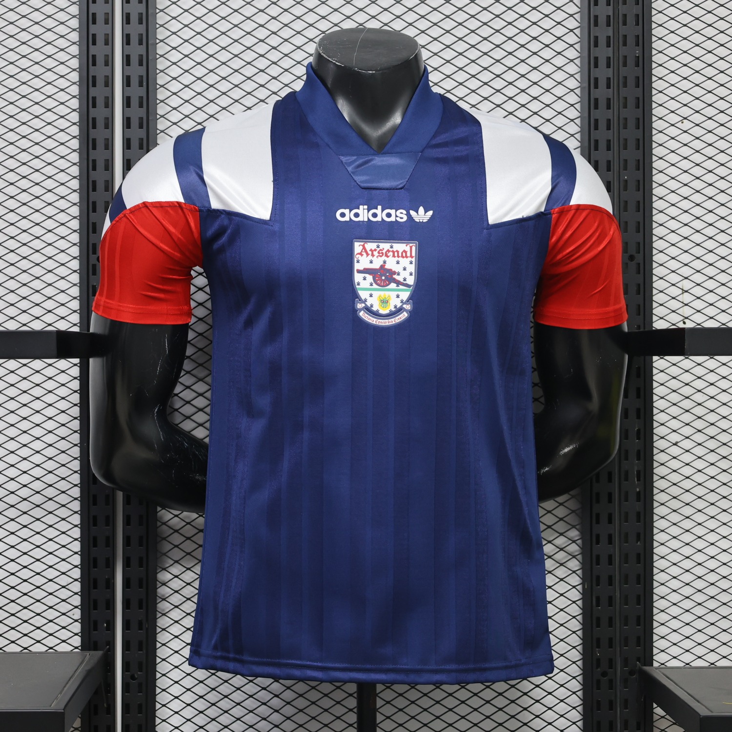Arsenal 26-27 Navy Blue Retro Style Casual Jersey - Player Version - UnitedFutballJersey