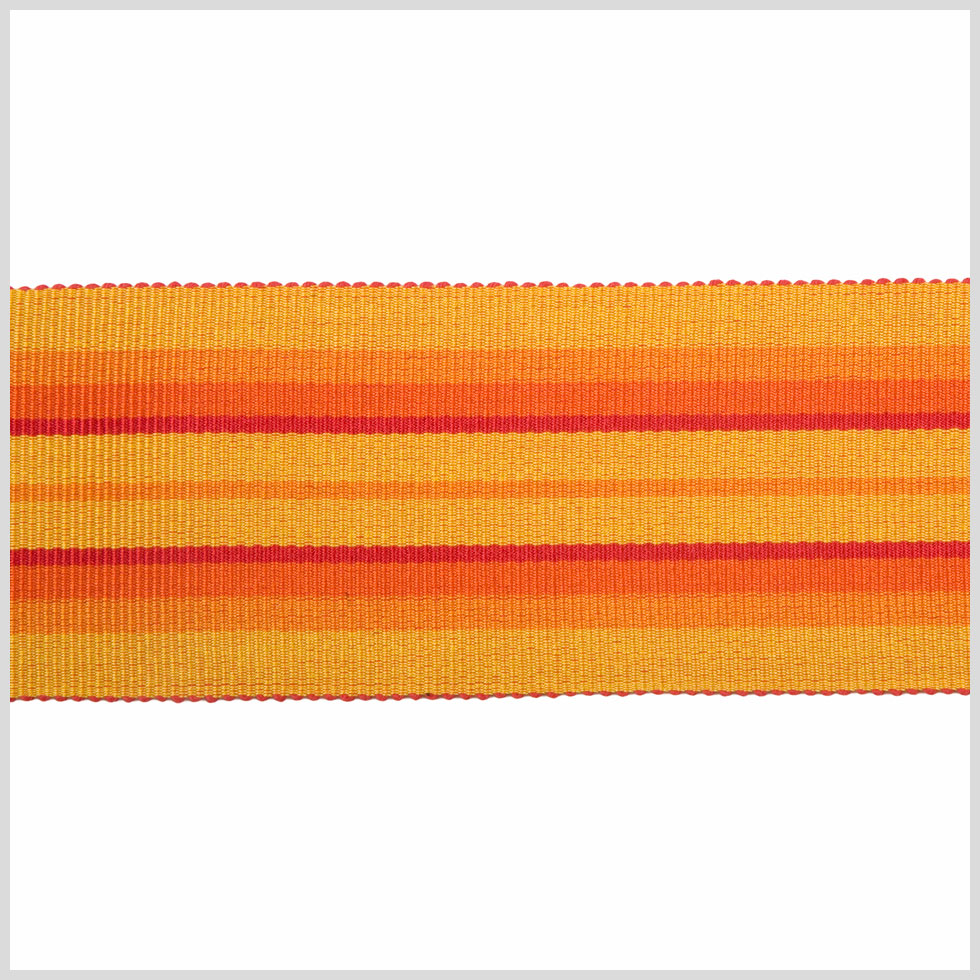 Sunshine/Orange/Mango Striped Grosgrain Ribbon - Joann Fabrics