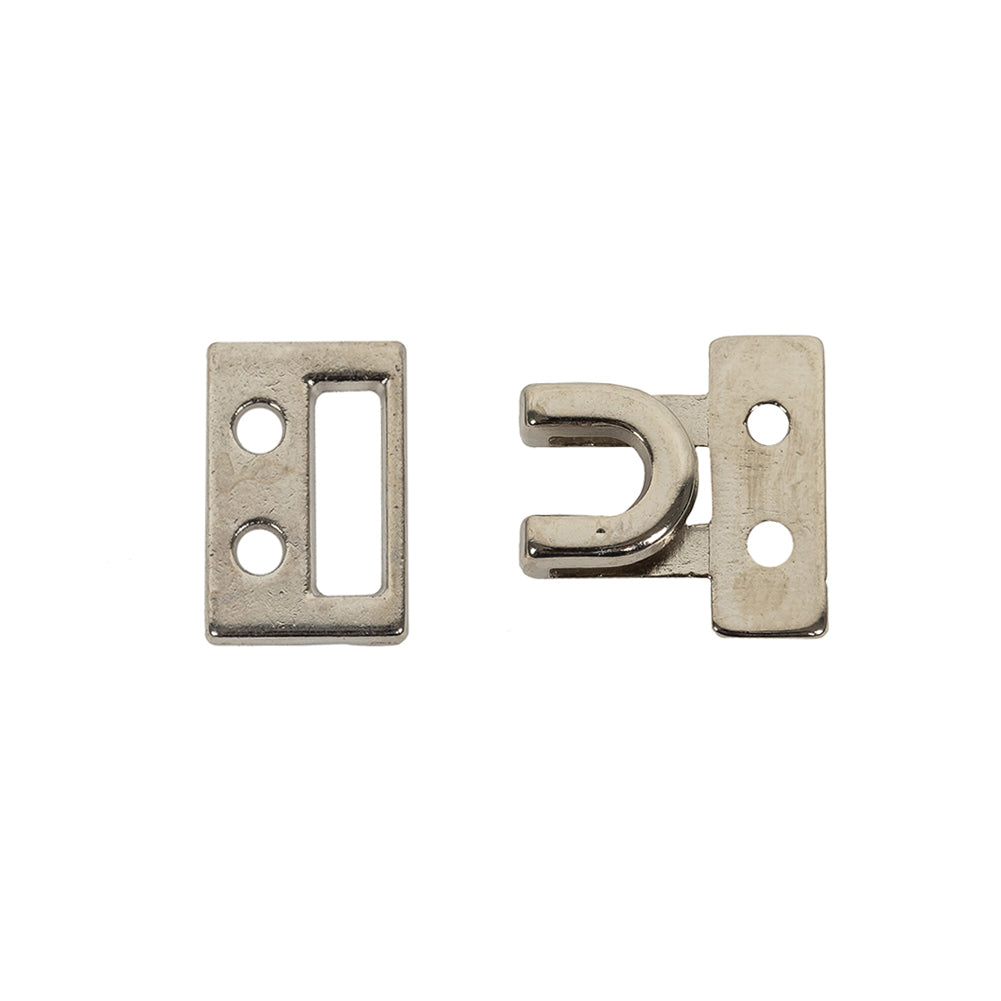 Nickel Heavy Duty Clip Fastener - 0.625