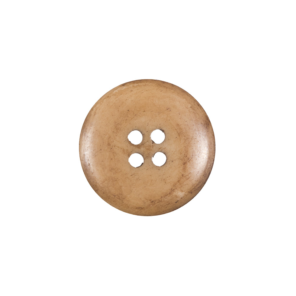 Beige Horn 4-Hole Button - 32L/20mm - Joann Fabrics