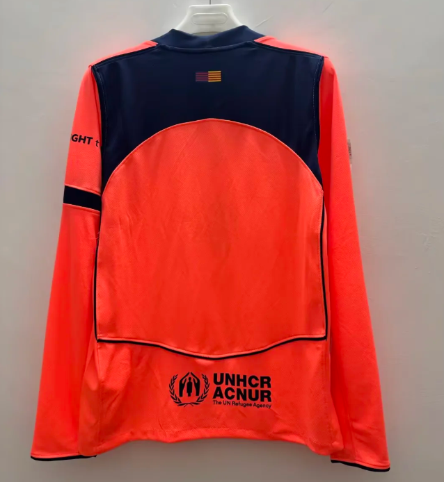 2025/2026 Long Sleeve Barcelona Third Away Football Jersey 1:1 Thai Quality