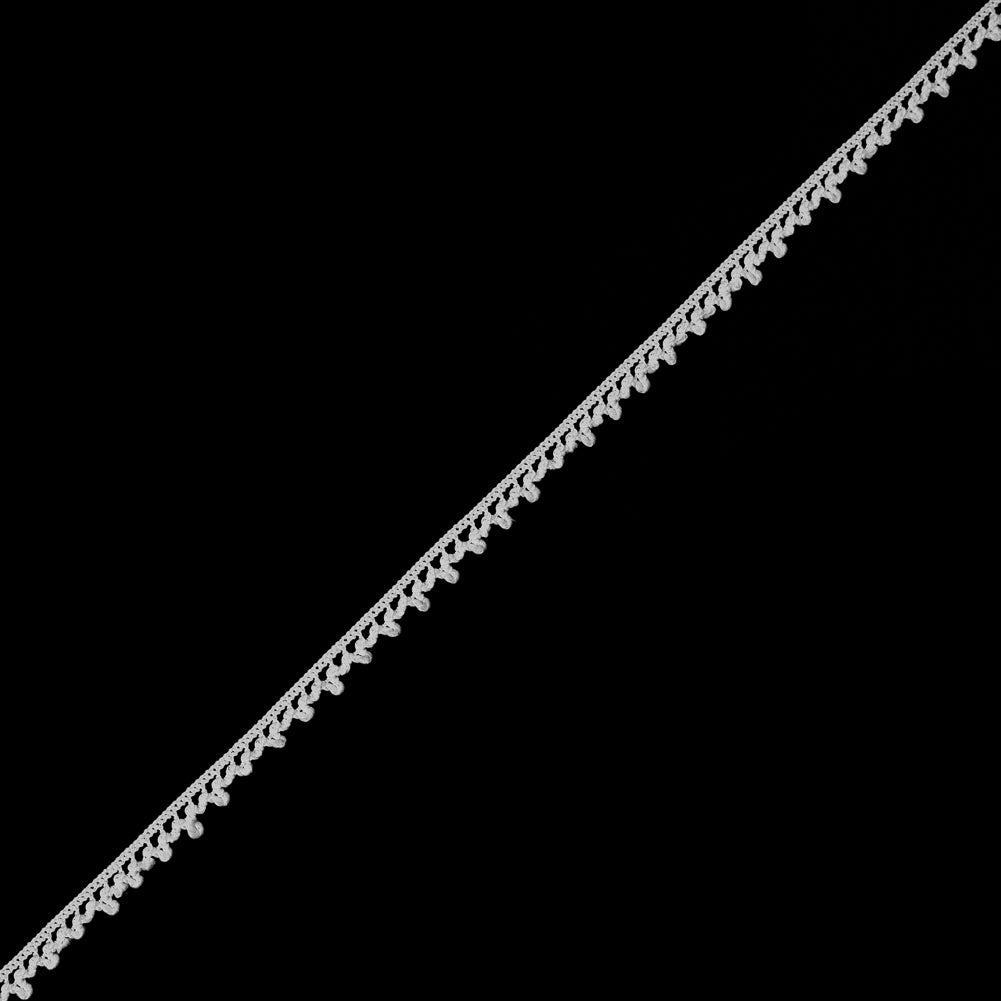 European White Dainty Crochet Trim - 5/16