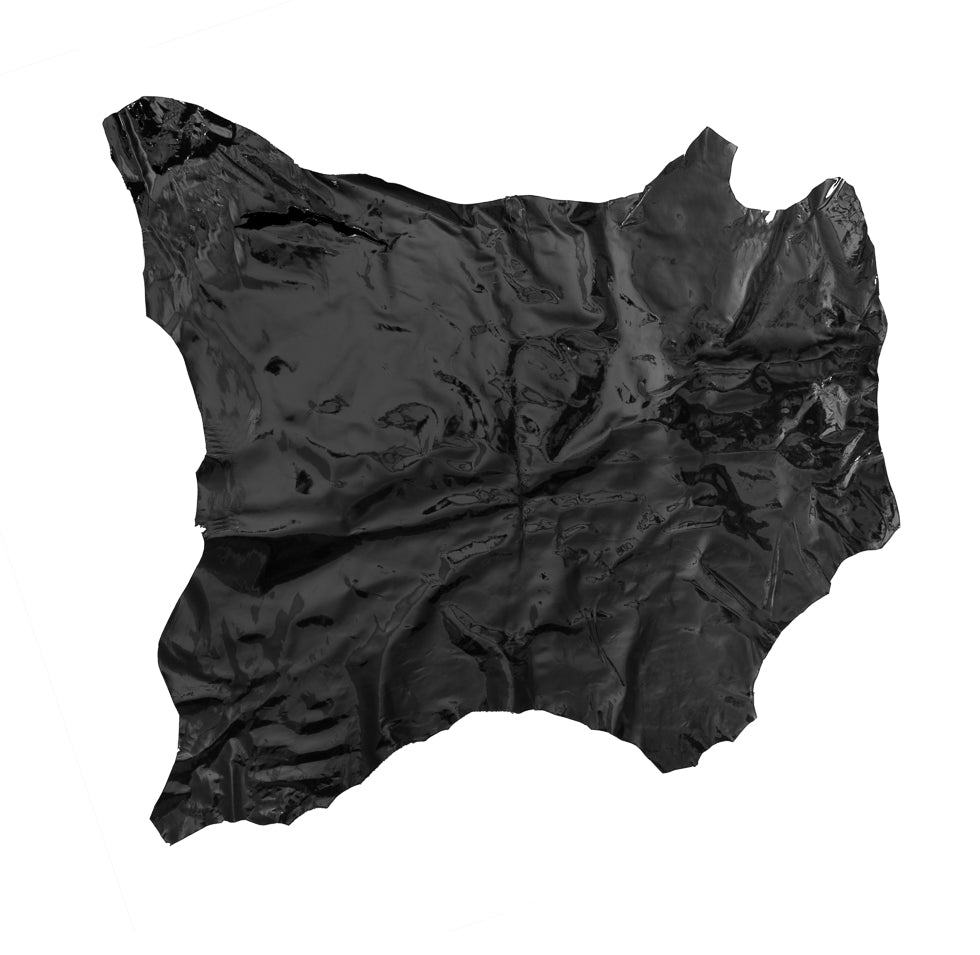 Medium Black Patent Lamb Leather - Joann Fabrics