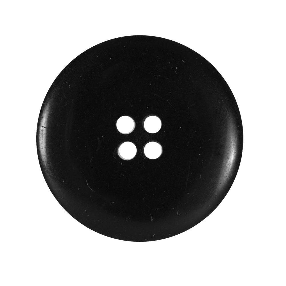 Black 4-Hole Plastic Button - 44L/28mm - Joann Fabrics