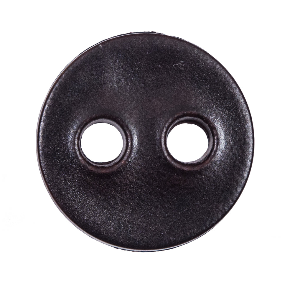 Dark Brown 2-Hole Painty Waist Plastic Button - 44L/28mm - Joann Fabrics