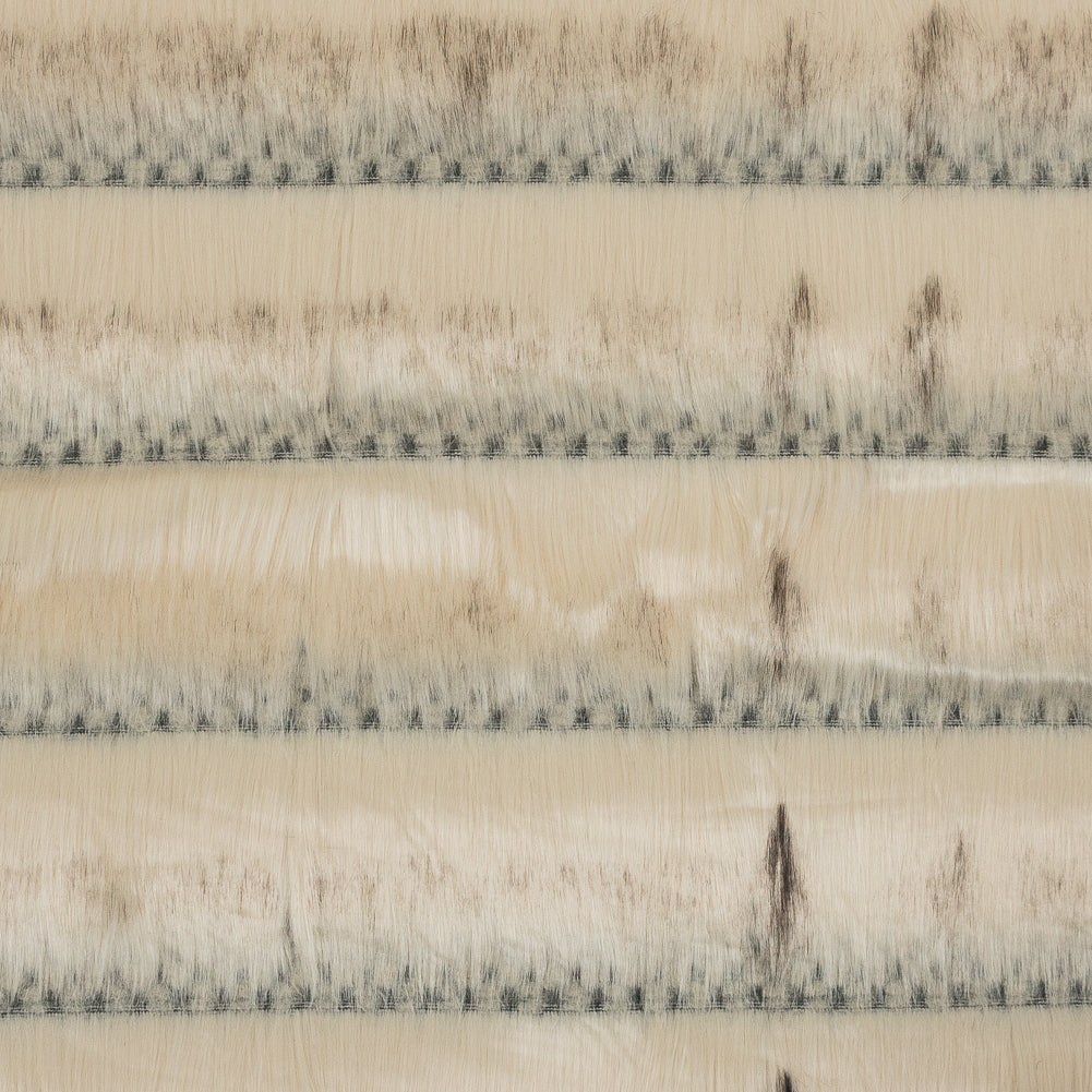 Cream Striped Faux Fur - Joann Fabrics