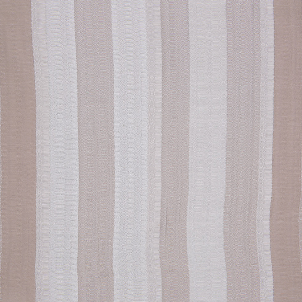 Indian Ivory/Beige Striped Poly/Cotton Brocade - Joann Fabrics