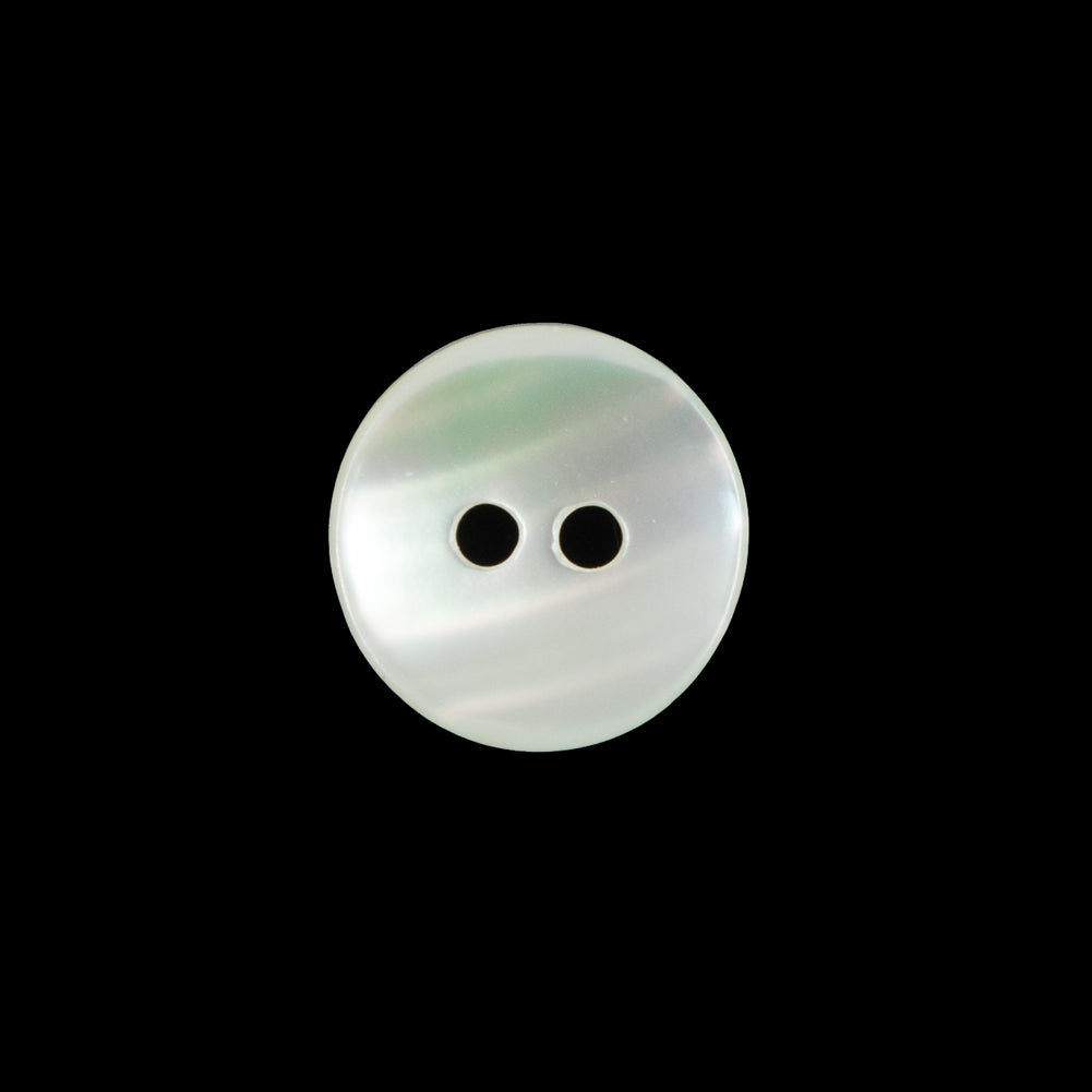 Italian Iridescent Concaving Mother of Pearl Button - 24L/15mm - Joann Fabrics