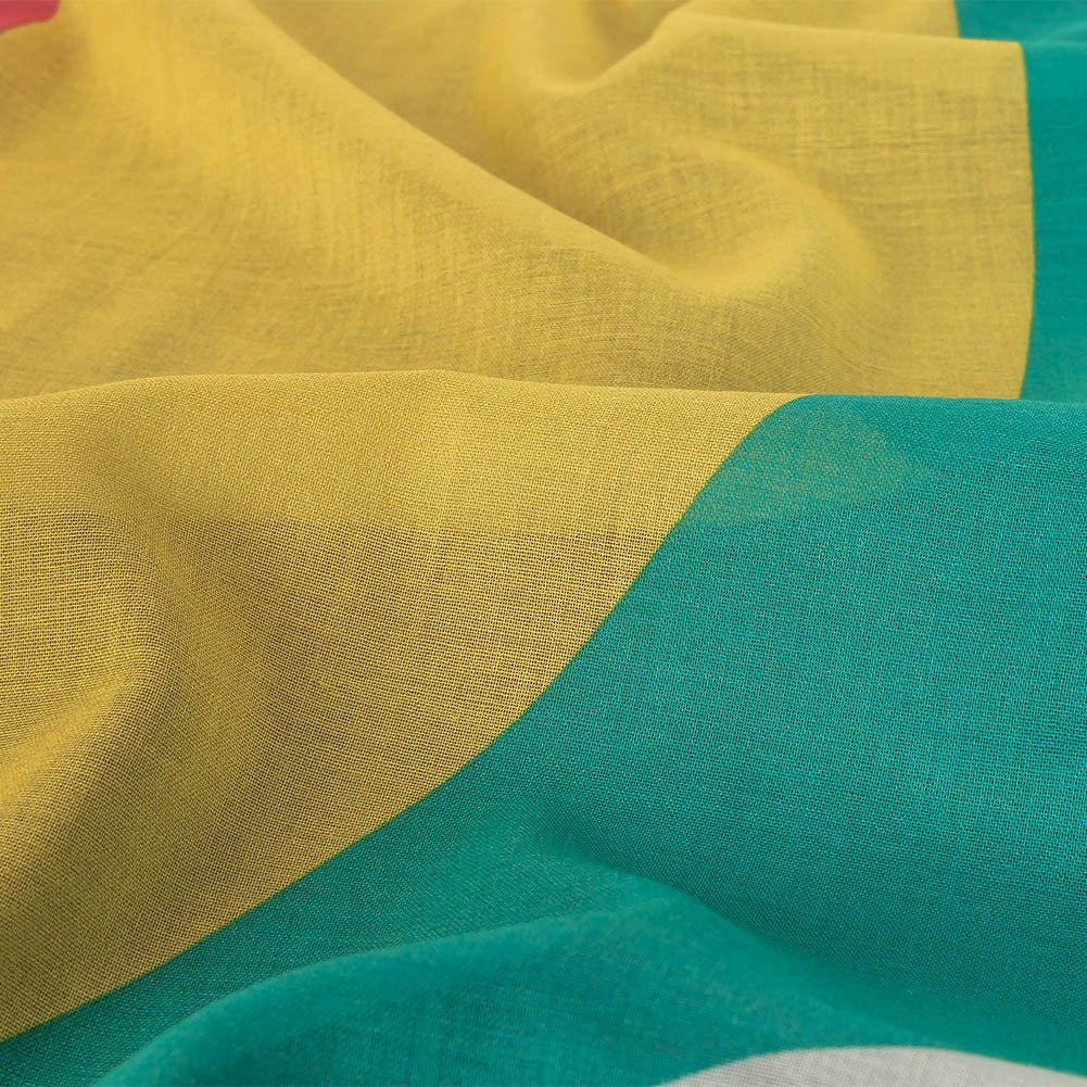 Snow White and Multicolor Beachballs Cotton Voile Panel - Joann Fabrics