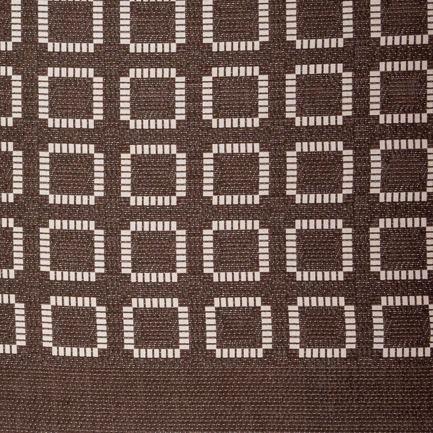 Brown and Ivory Geometric Woven Panel - Joann Fabrics