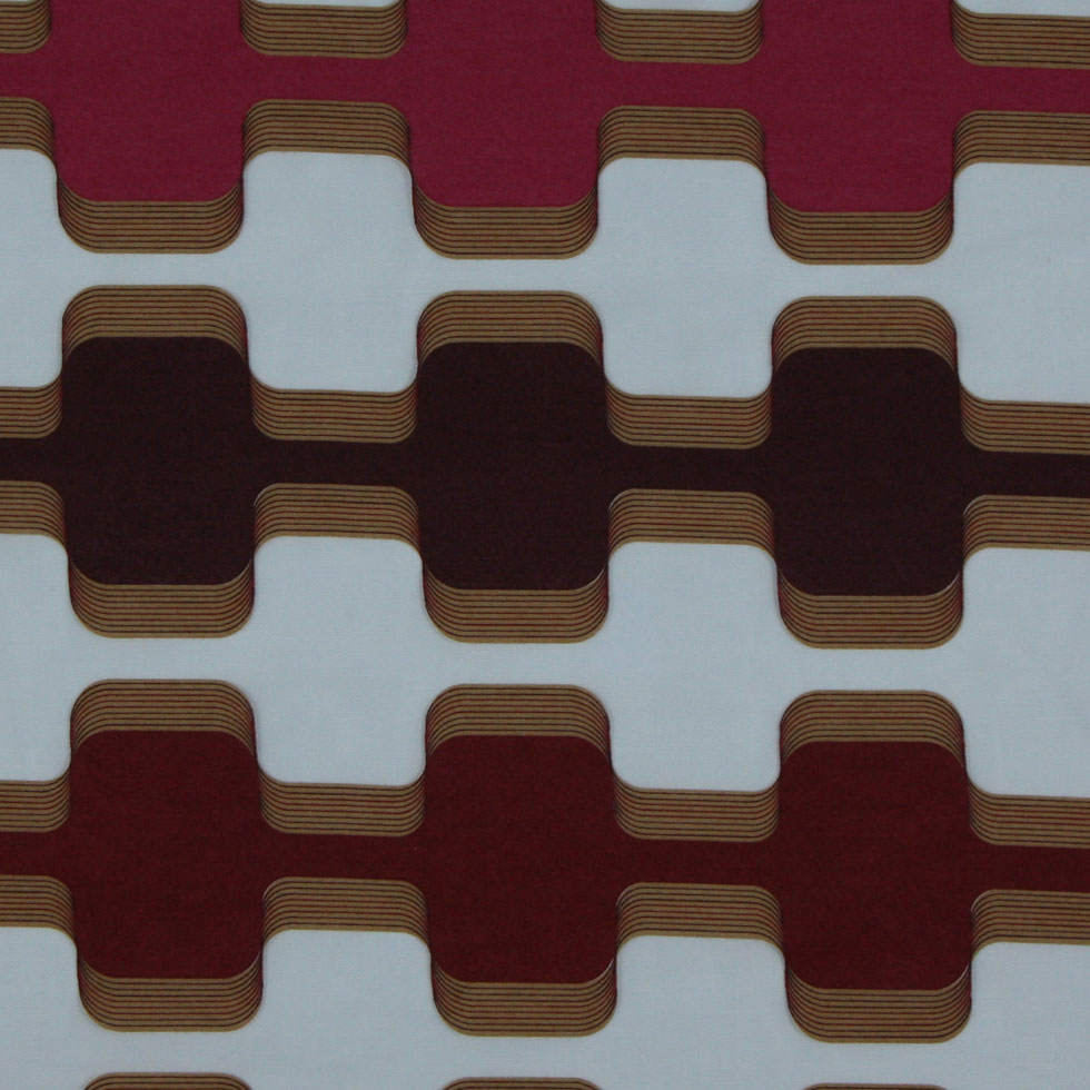 Black/Fuchsia/Mystic Burgundy/Burgundy Geometric Prints - Joann Fabrics