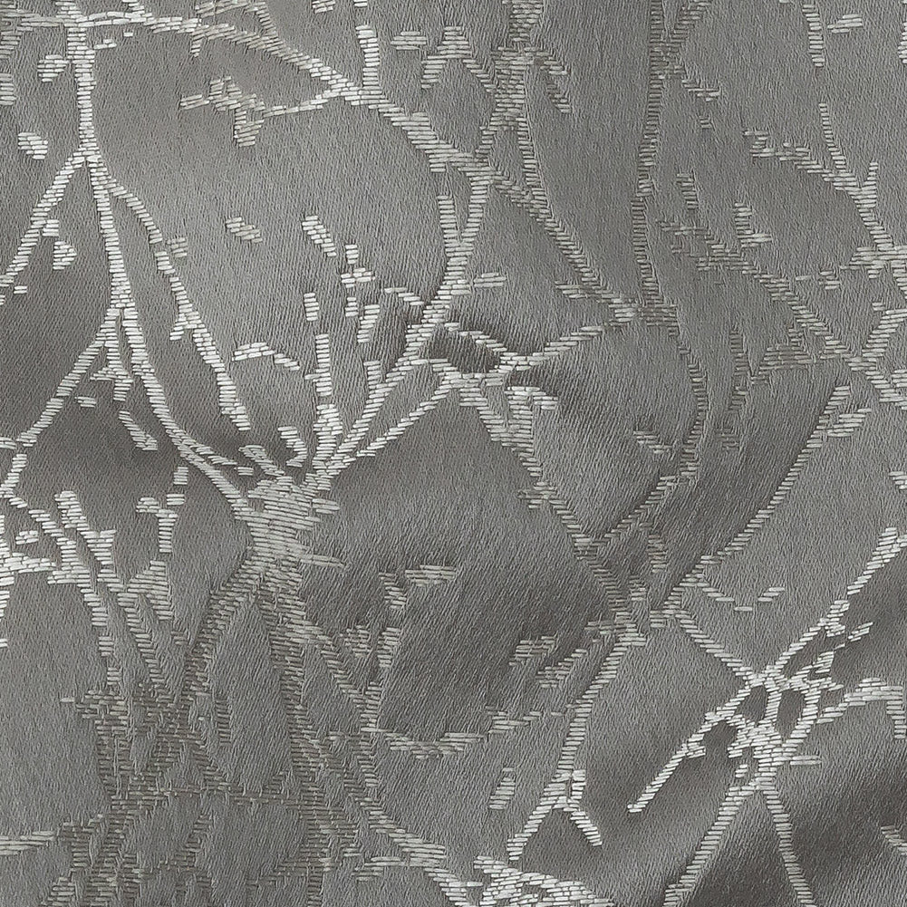 Polyester Jacquard - Graphite Wintry Branches - British Imported - Joann Fabrics