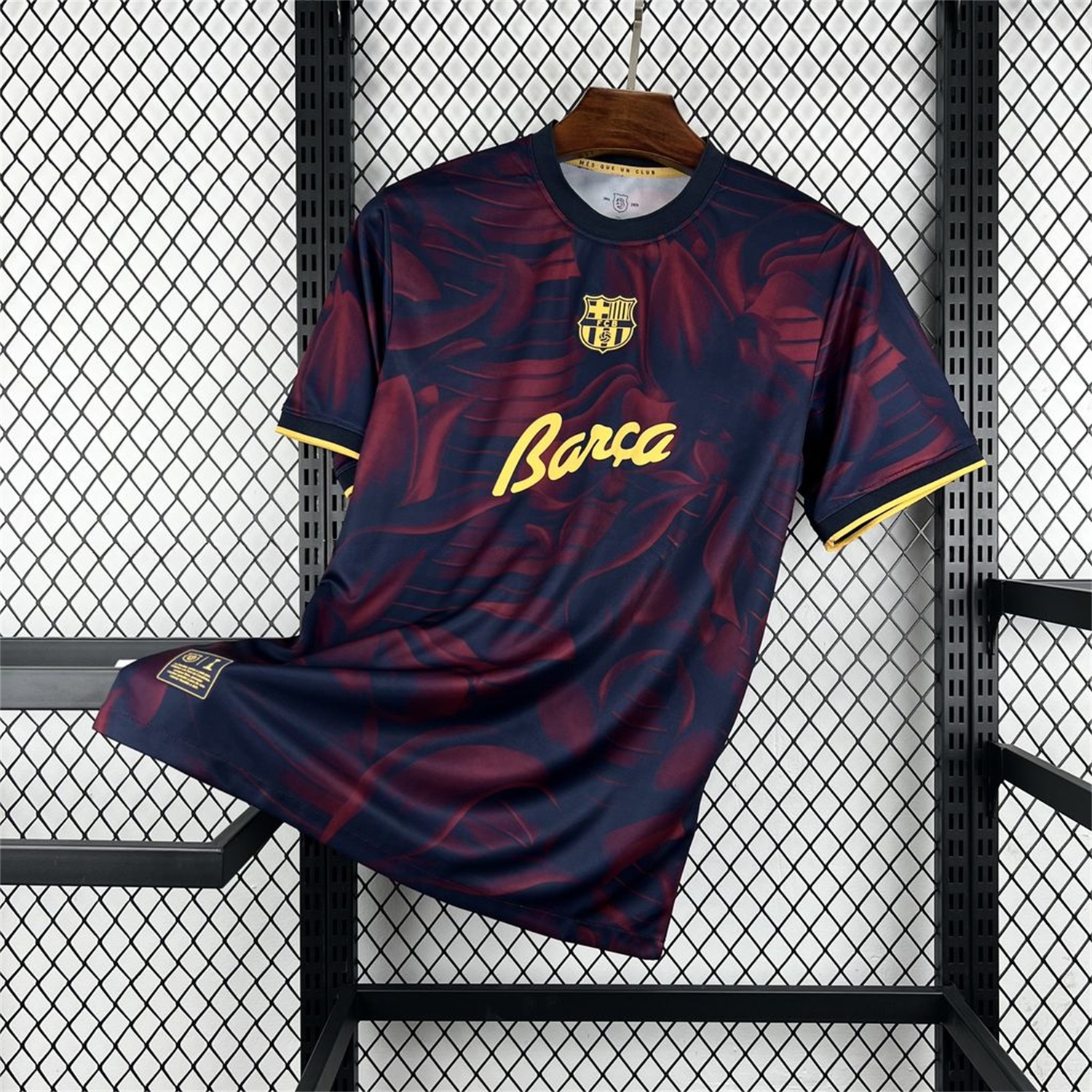 Barcelona 26-27 Red Patterns Special Jersey - Fans Version - UnitedFutballJersey