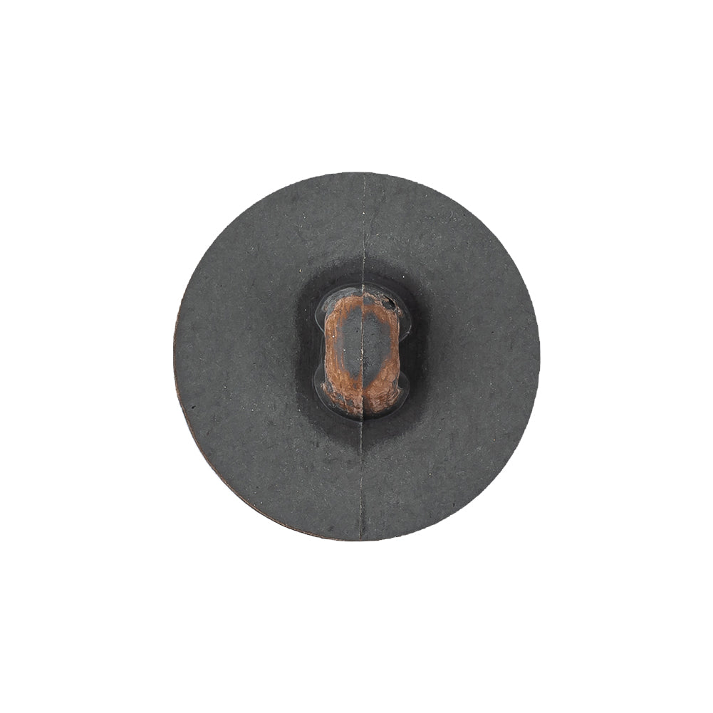 Italian Acorn and Dark Gull Gray Weathered Faux Leather Shank Back Button - 34L/21.5mm - Joann Fabrics