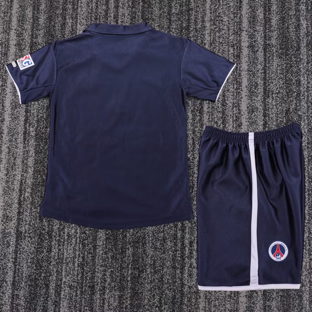 2001/2002 Retro Psg Paris Saint-Germain Home Football Jersey 1:1 Thai Quality Kids Size