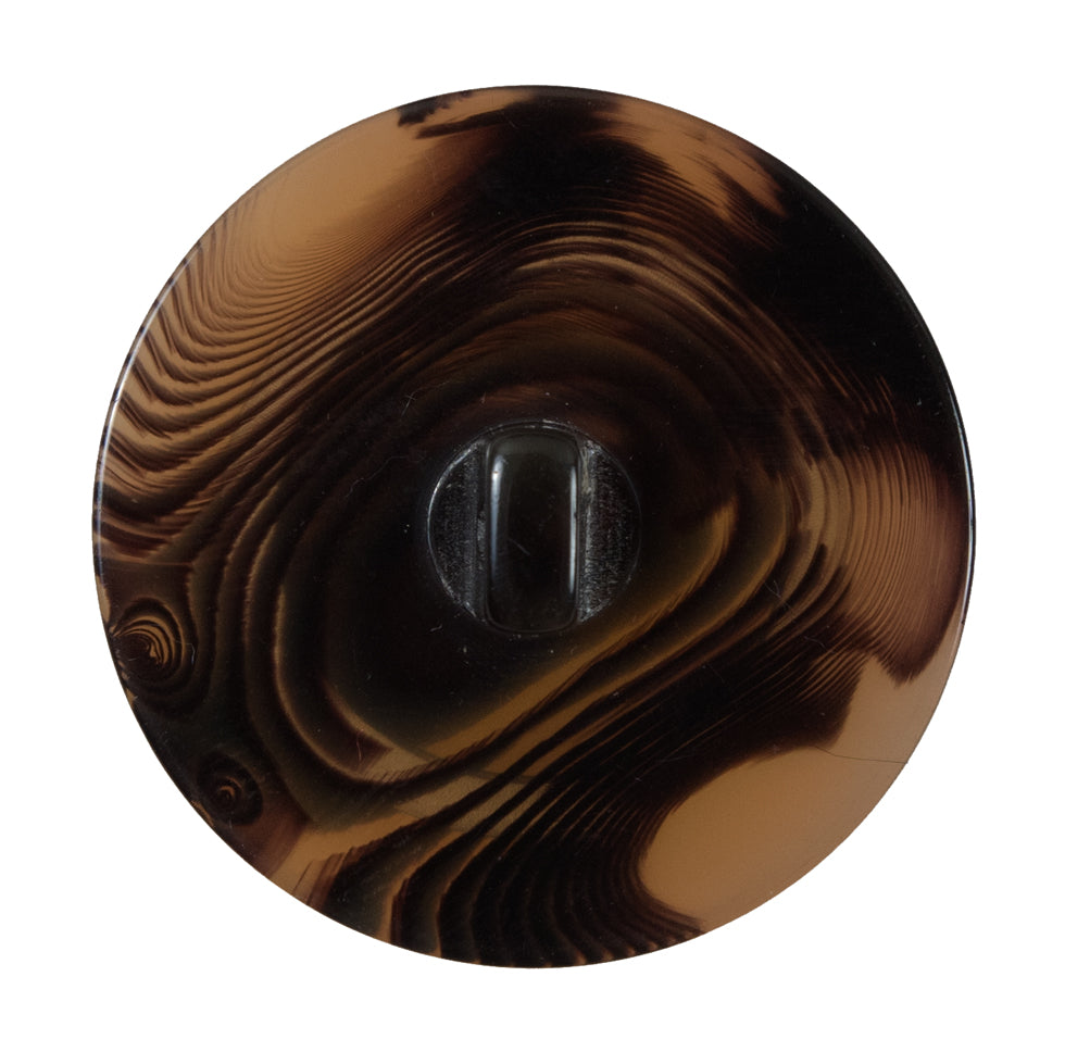 Musk Brown Plastic Shank-Back Button - 54L/34mm - Joann Fabrics