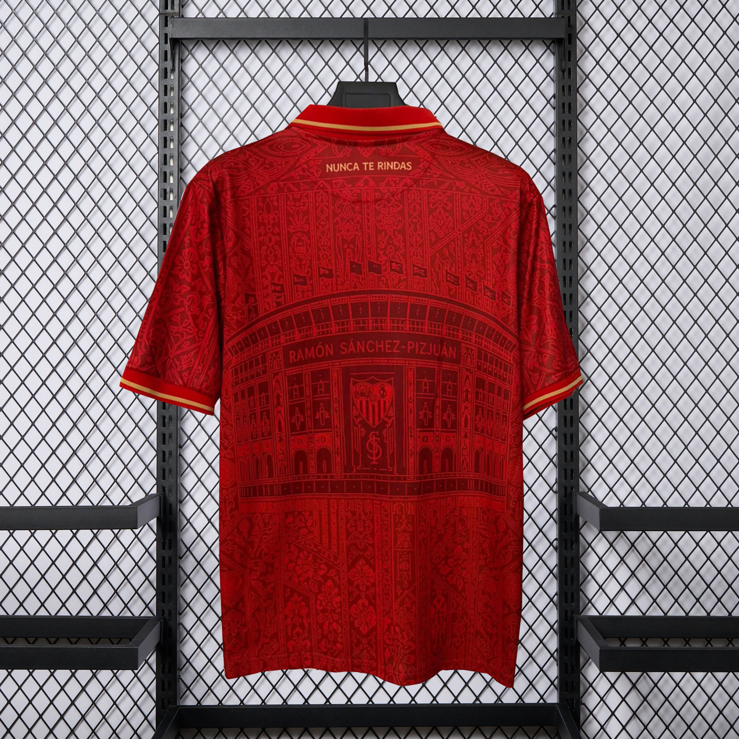 Sevilla 26-27 Lifestyle Red Polo Jersey - Fans Version - UnitedFutballJersey