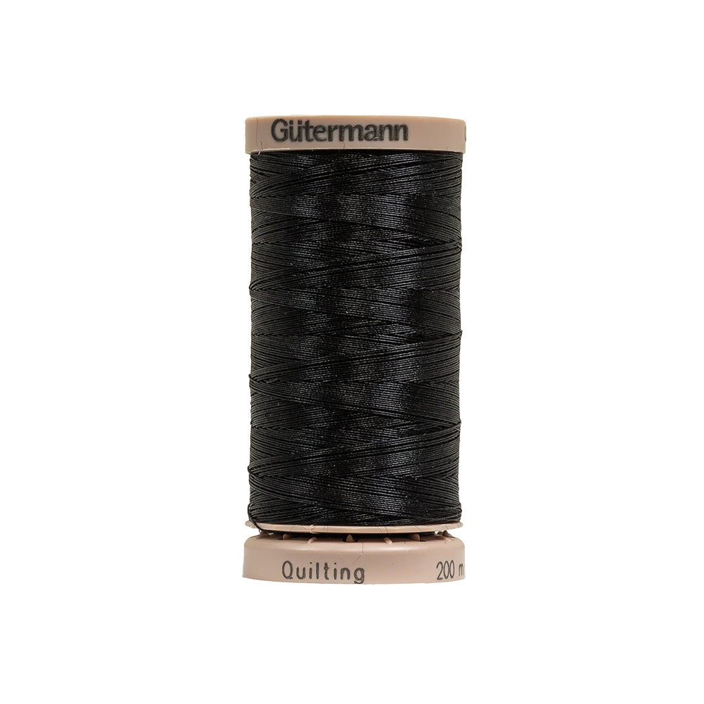 Gutermann Hand Quilting Cotton Thread 200m - 5201 Black - Joann Fabrics