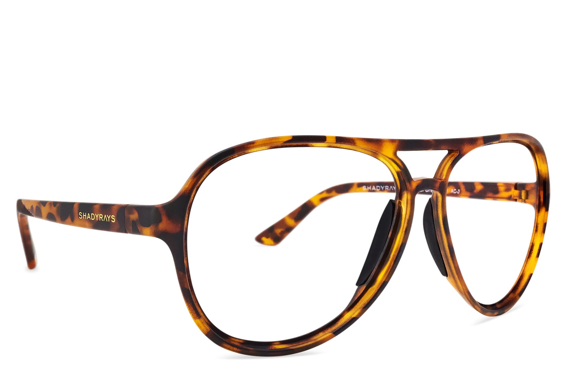 Aviator Crossover Rx – Amber Tortoise