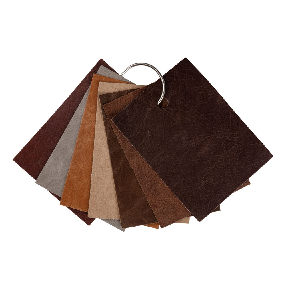 Manhattan Italian Mushroom Natural Pebble Aniline Dyed Top Grain Cow Leather Hide with Protective Coating - Joann Fabrics