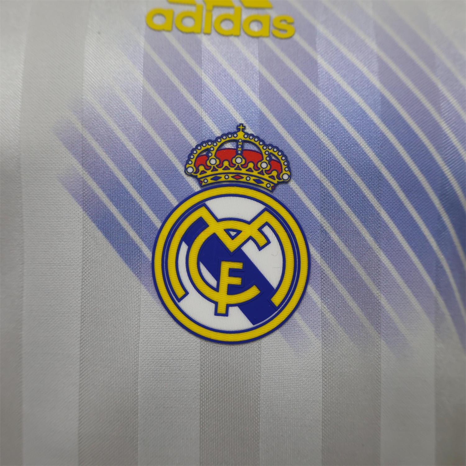 Real Madrid 26-27 Retro Style White-Purple Gradient Jersey - Player Version - UnitedFutballJersey