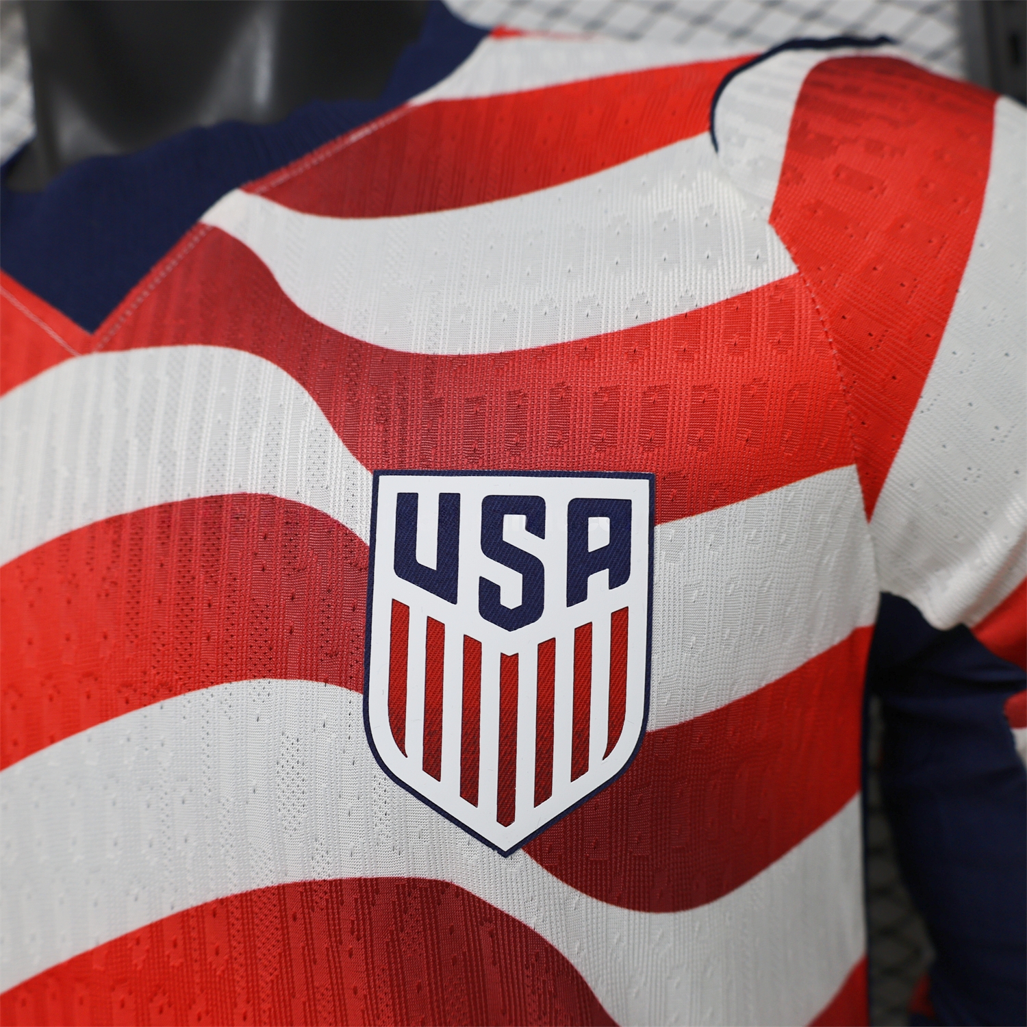【Back Blank】United States USA 2026 Home Long Sleeves Jersey - Player Version - UnitedFutballJersey